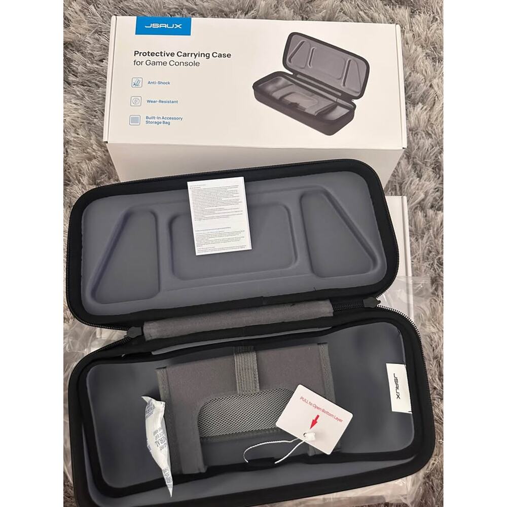 New: protective hard shell carrying case for‎ game console